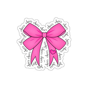 Cheer Bow Sticker Cheerleading Flyer Stunt Training Device